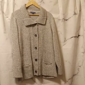 Karen Scott cardigan 2X